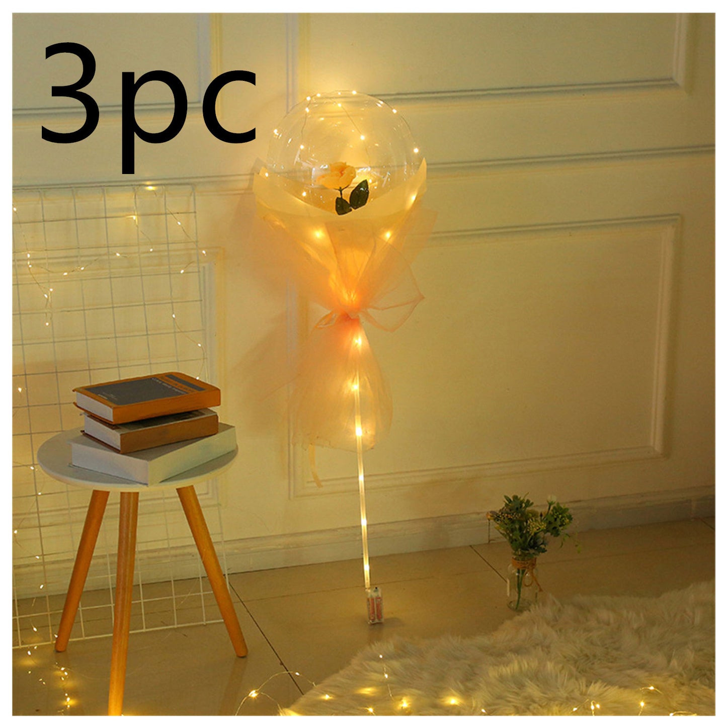 LED Luminous Balloon Rose Bouquet | Gift for Special One |Super Trendz