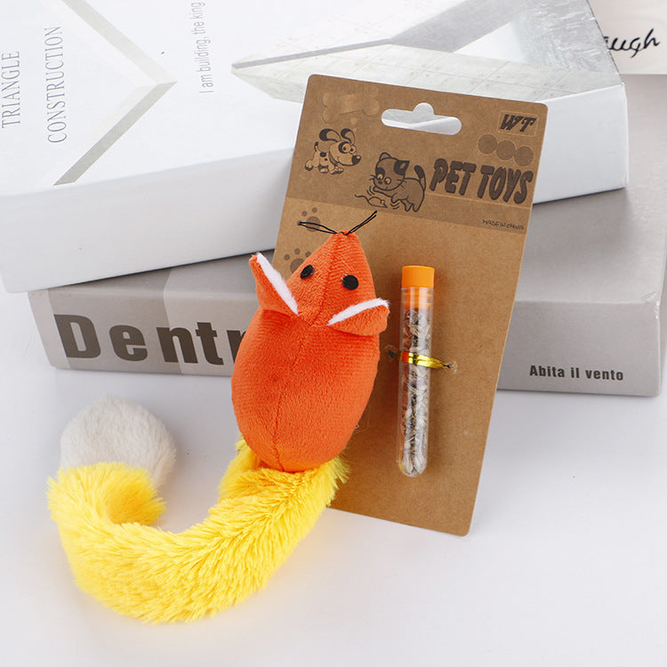 Interactive Cat Mouse Plush Toy |Super Trendz