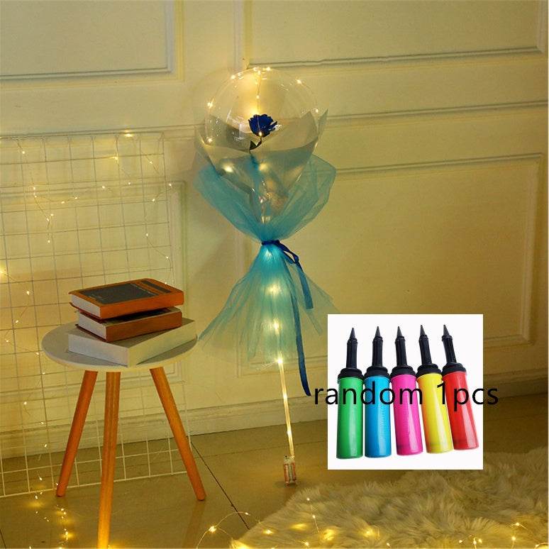 LED Luminous Balloon Rose Bouquet | Gift for Special One |Super Trendz