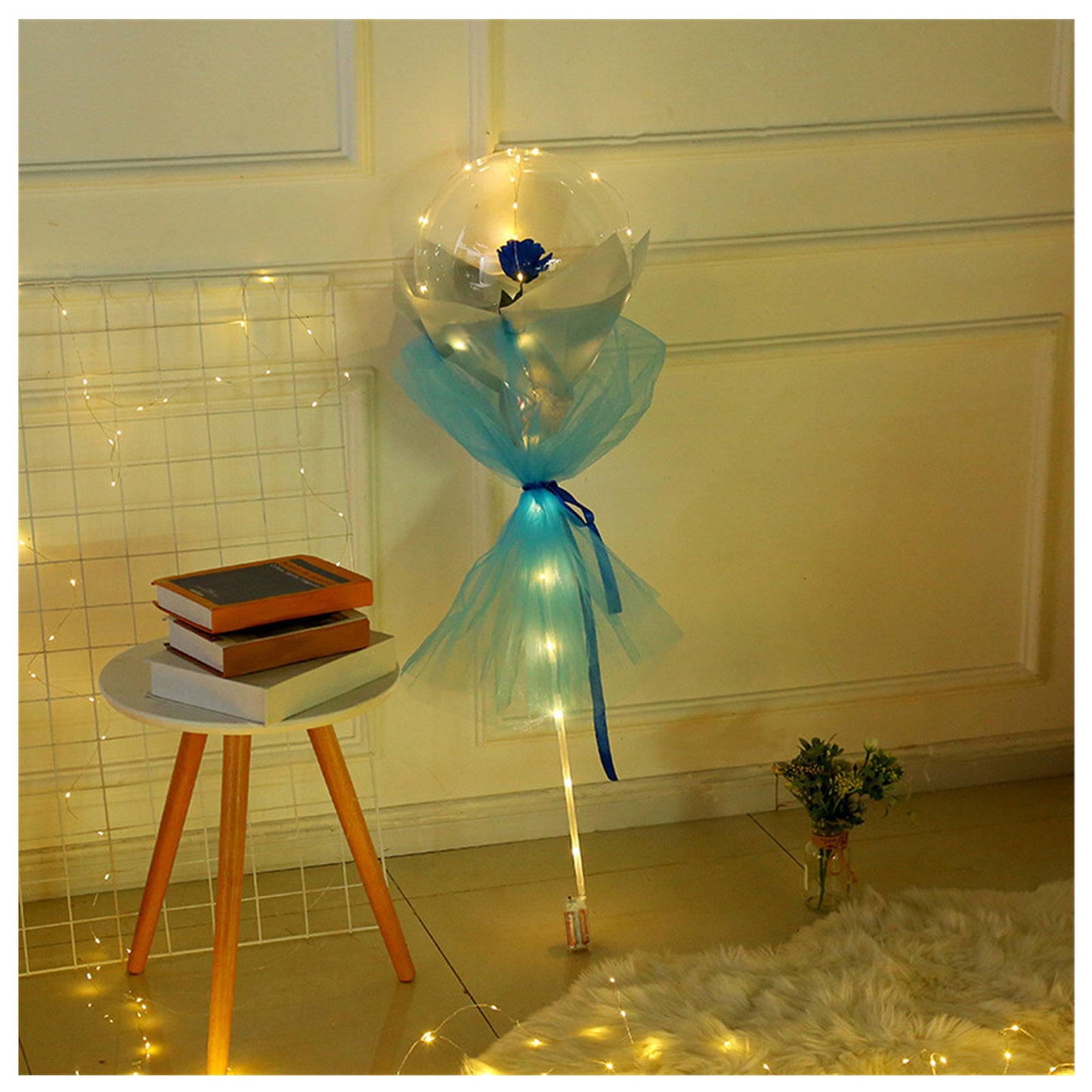 LED Luminous Balloon Rose Bouquet | Gift for Special One |Super Trendz