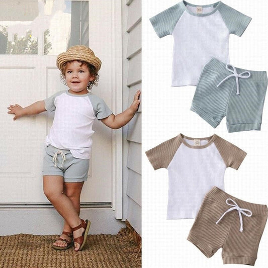 Stylish 2-Piece Shirt & Shorts Set | Trendy Clothes | Super Trendz