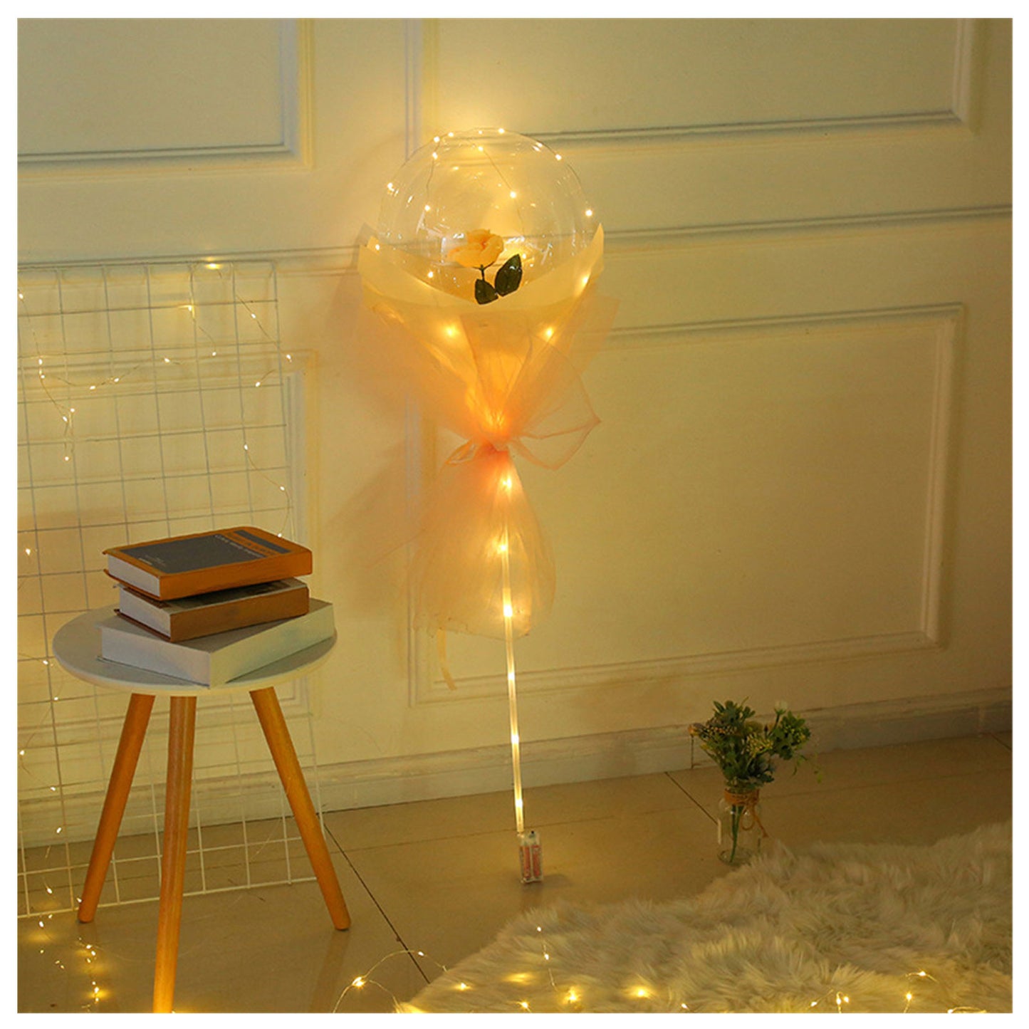 LED Luminous Balloon Rose Bouquet | Gift for Special One |Super Trendz