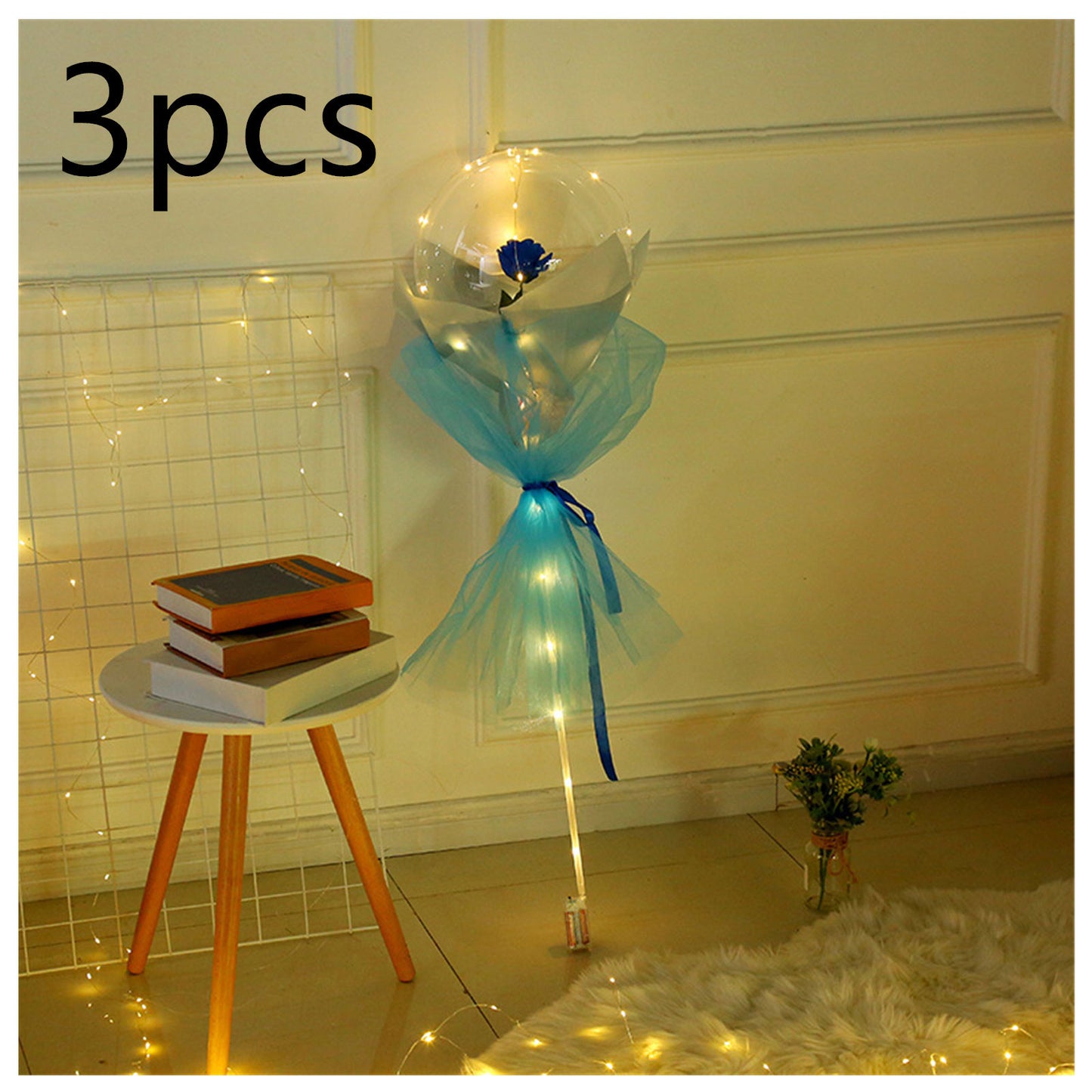 LED Luminous Balloon Rose Bouquet | Gift for Special One |Super Trendz