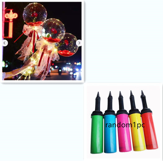 LED Luminous Balloon Rose Bouquet | Gift for Special One |Super Trendz