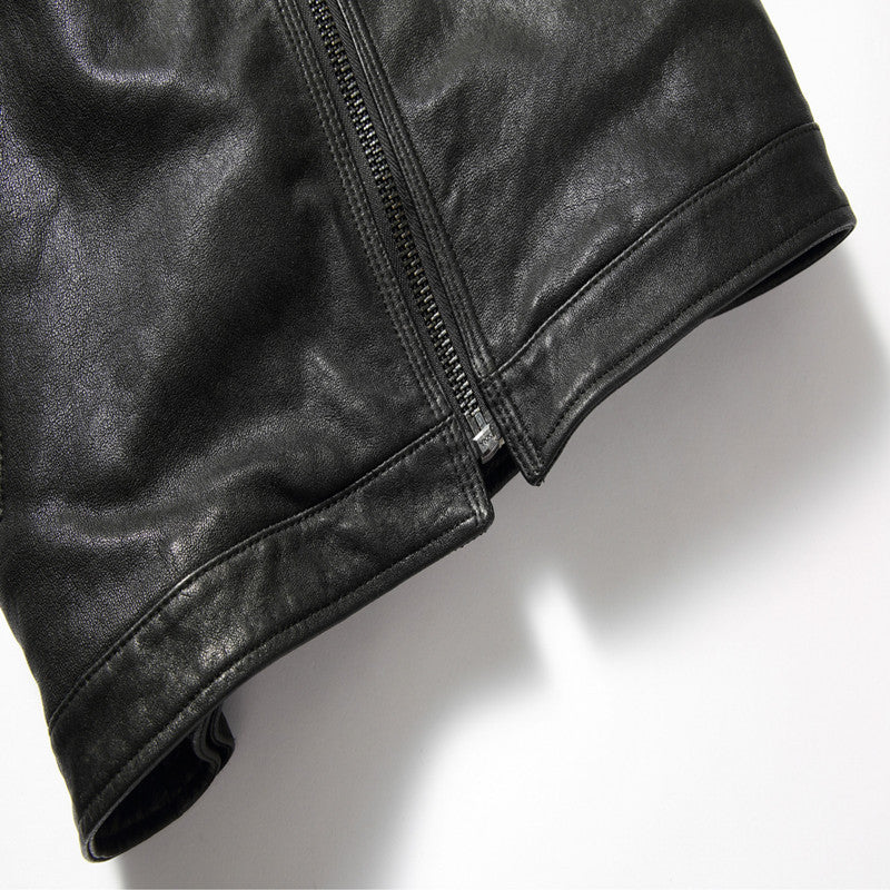 Men’s Short Leather Jacket | Timeless Style &  Comfort | Super Trendz