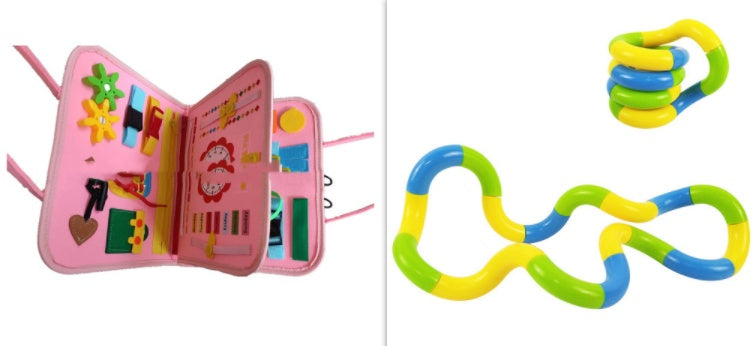 New Busy Book | Interactive Sensory Learning Toy | Super Trendz