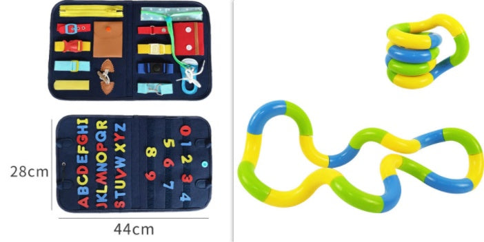 New Busy Book | Interactive Sensory Learning Toy | Super Trendz