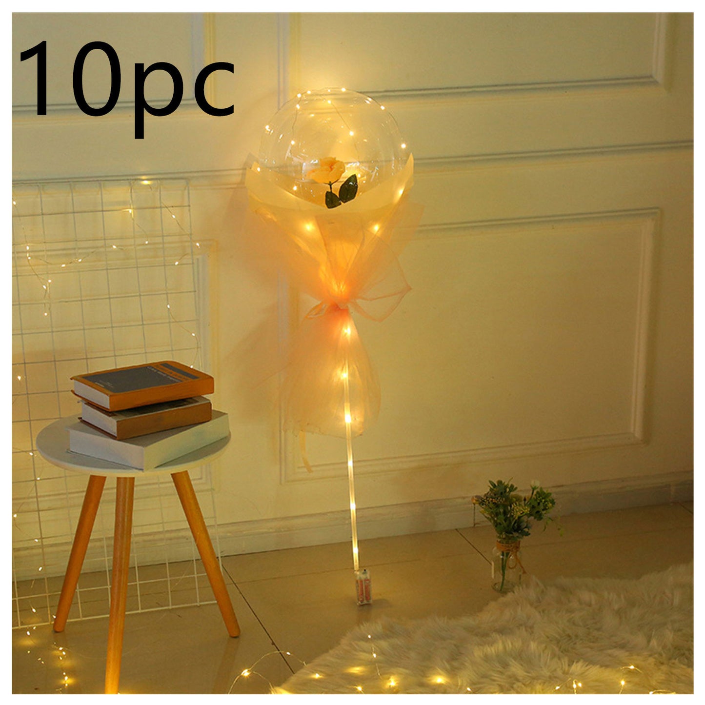 LED Luminous Balloon Rose Bouquet | Gift for Special One |Super Trendz