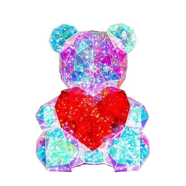 Colorful Luminous Bear Gift |Birthday & Decoration Piece |Super Trendz