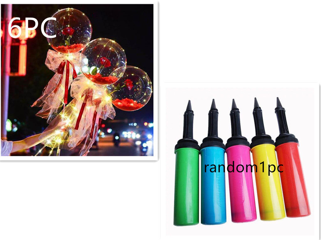 LED Luminous Balloon Rose Bouquet | Gift for Special One |Super Trendz