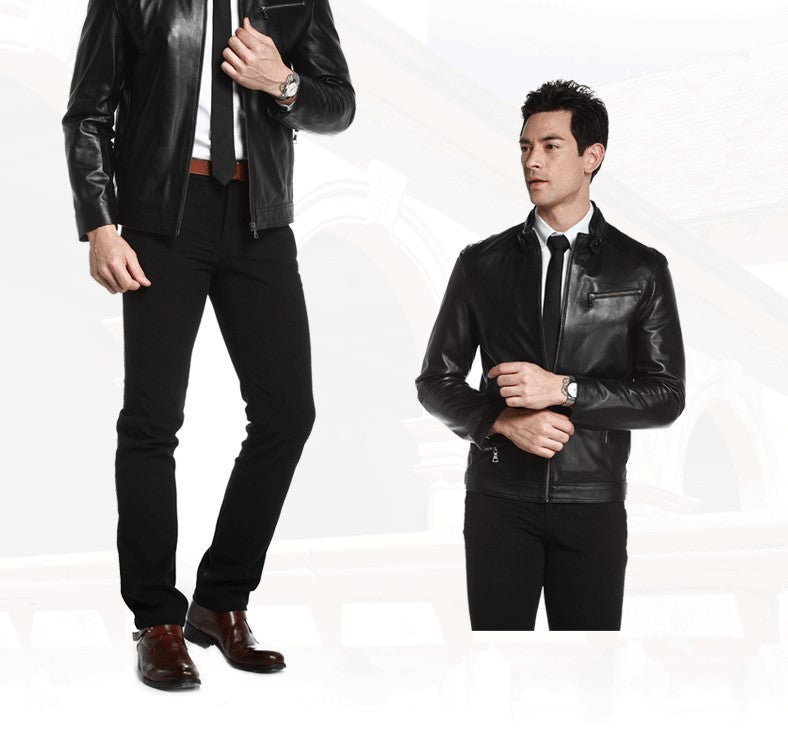 Men’s Genuine Leather Jacket | Stylish,& Durable Jacket | Super Trendz