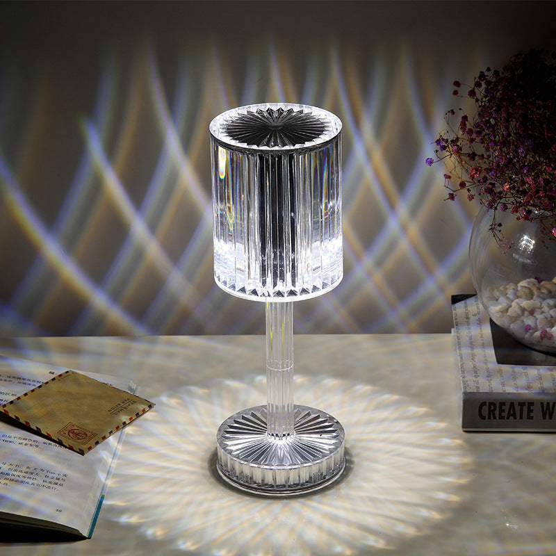 Crystal Table Lamp | Romantic LED Light for Home Décor | Super Trendz