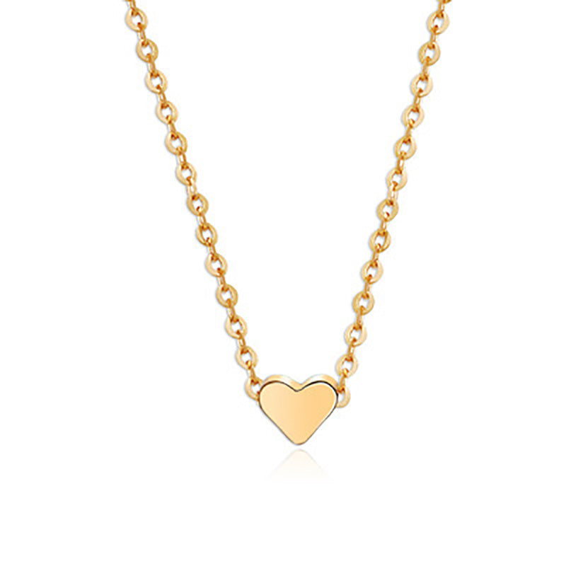 Gold Double-Sided Love Pendant Necklace | Valentine's Day | Super Trendz