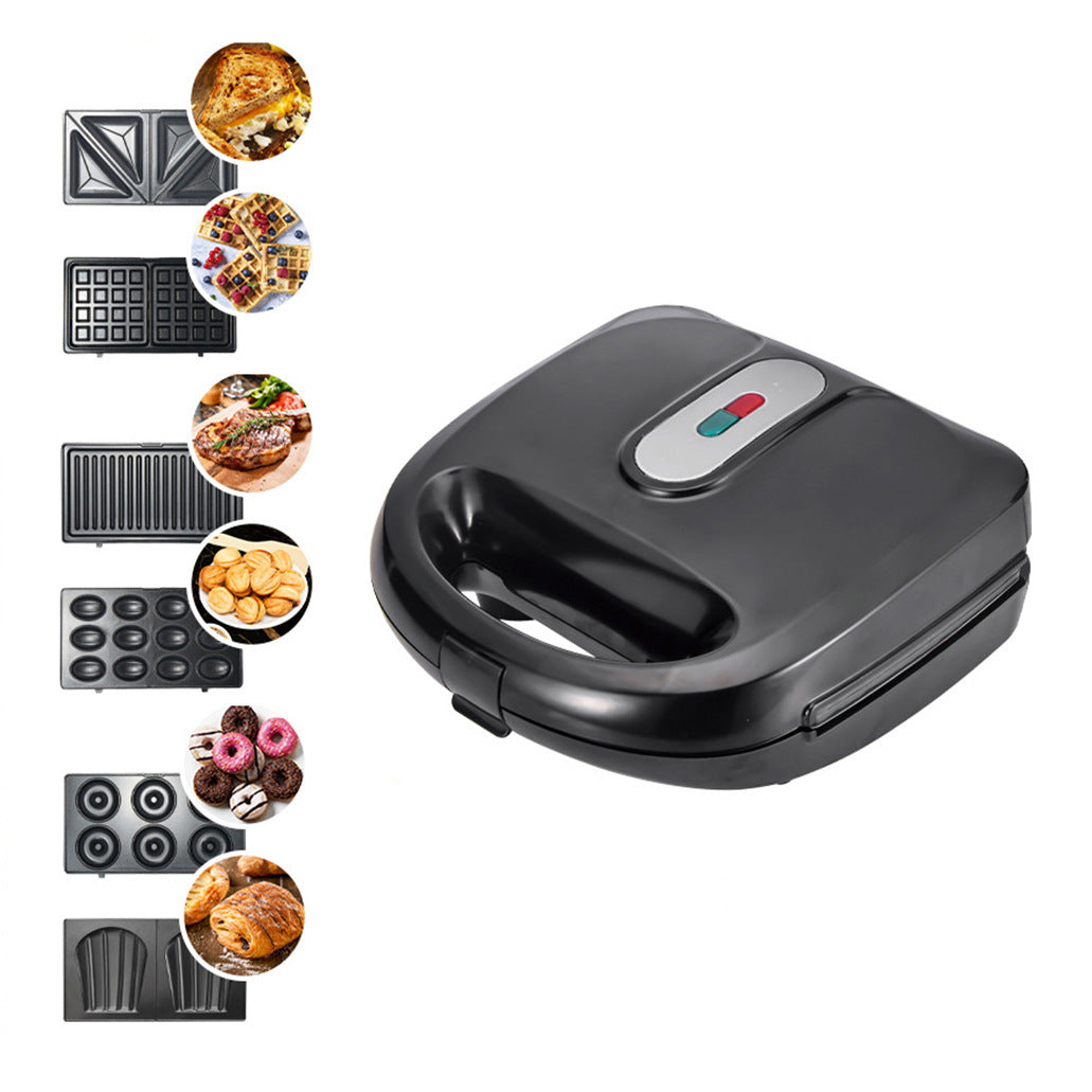 6-in-1 Multifunctional Waffle & Sandwich Breakfast Maker |Super Trendz