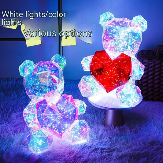 Colorful Luminous Bear Gift |Birthday & Decoration Piece |Super Trendz