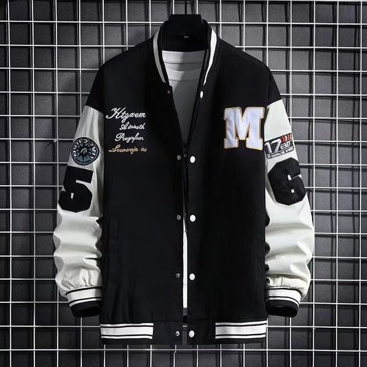 Loose Hong Kong Style Baseball Jacket | Trendy Look | Super Trendz