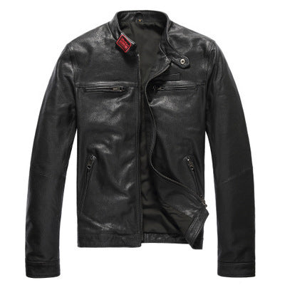 Men’s Short Leather Jacket | Timeless Style &  Comfort | Super Trendz