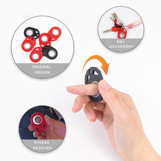 Creative Fidget Spinner Keychain | Stress Relief, Fun | Super Trendz