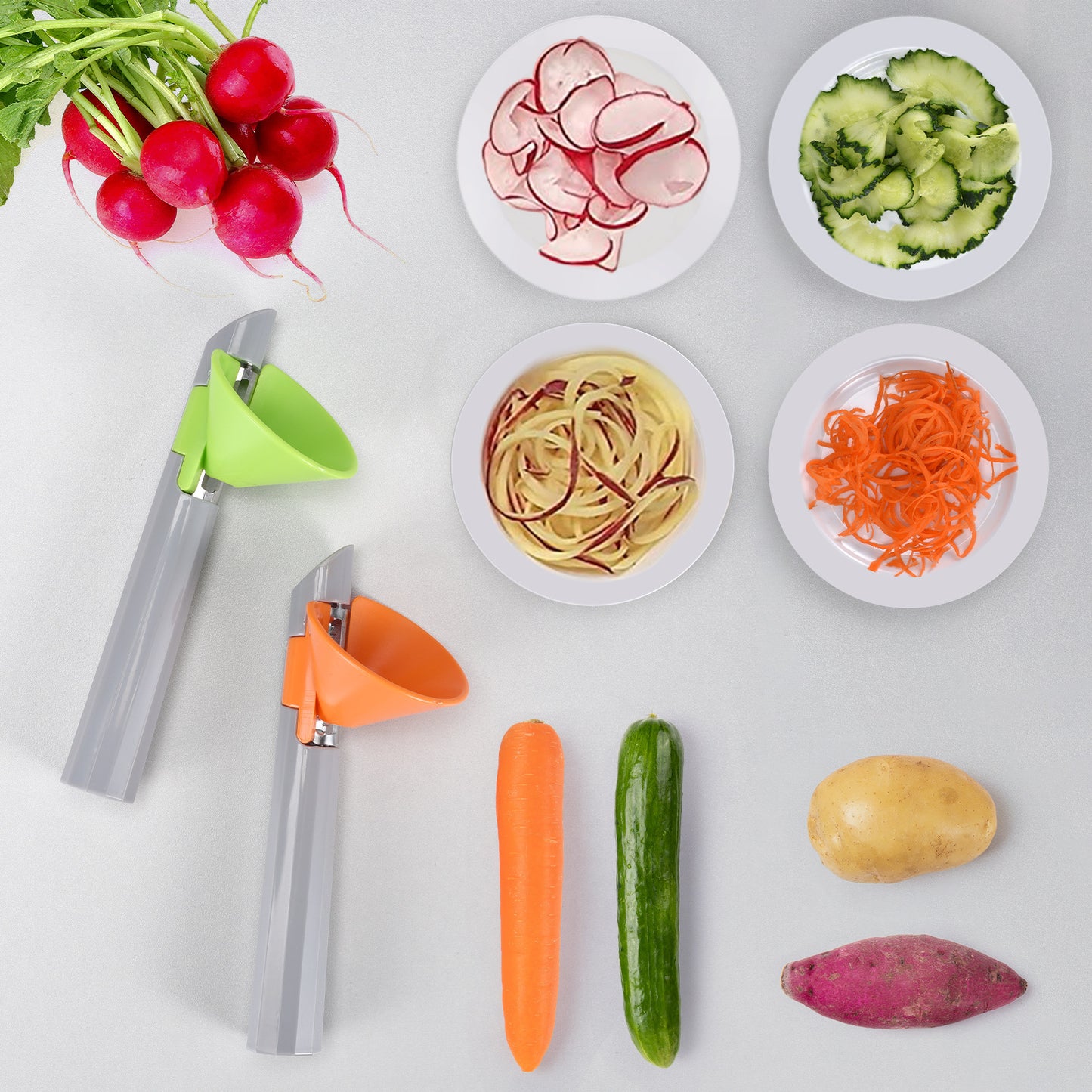 Reative Kitchen Tools Grater & Salad Peeler | Super Trendz | Durable