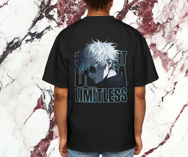 Anime T-Shirt – Black Oversized Streetwear for Men | Super Trendz