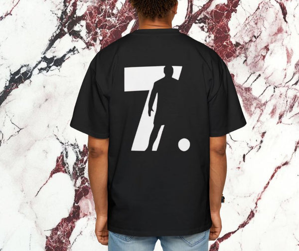 Drop Shoulder Oversized T-Shirt | Football Graphic | Super Trendz