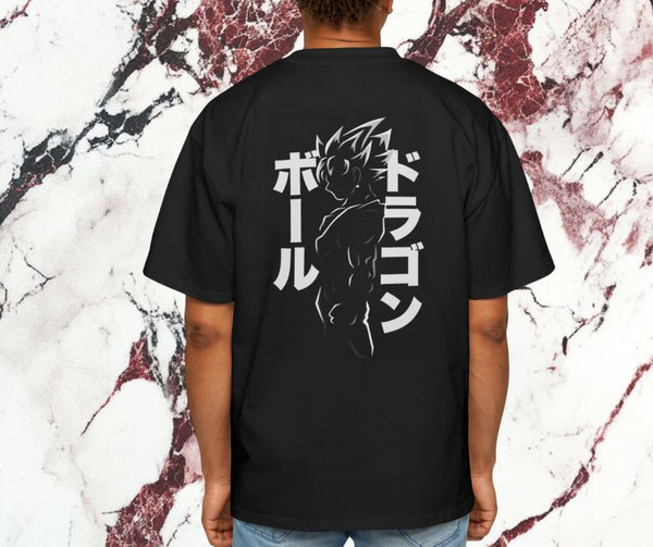 Dragon Ball Z Logo Oversized T-Shirt – Drop Shoulder | Super Trendz