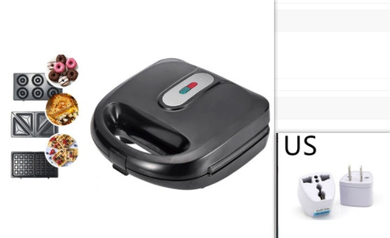 6-in-1 Multifunctional Waffle & Sandwich Breakfast Maker |Super Trendz