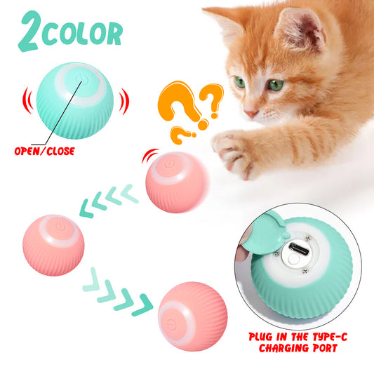 Cat Gravity Rolling Ball | Intelligent Automatic Toy | Super Trendz