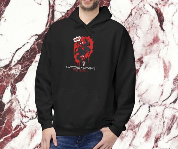 Spider-Man Miles Morales Black Hoodie | Super Trendz
