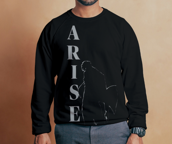 Anime Graphic Sweatshirt “Arise” | Unisex Streetwear Pullover Hoodie