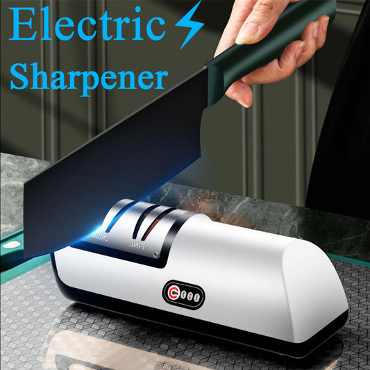 USB Rechargeable Electric Knife Sharpener  | Fast Sharpener| Super Trendz