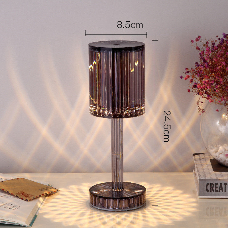 Crystal Table Lamp | Romantic LED Light for Home Décor | Super Trendz