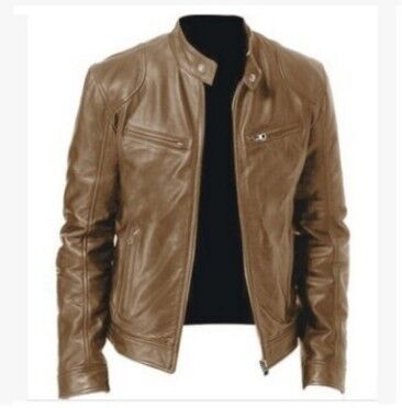 Trendy Slim Fit PU Leather Jacket | Comfortable Jacket | Super Trendz